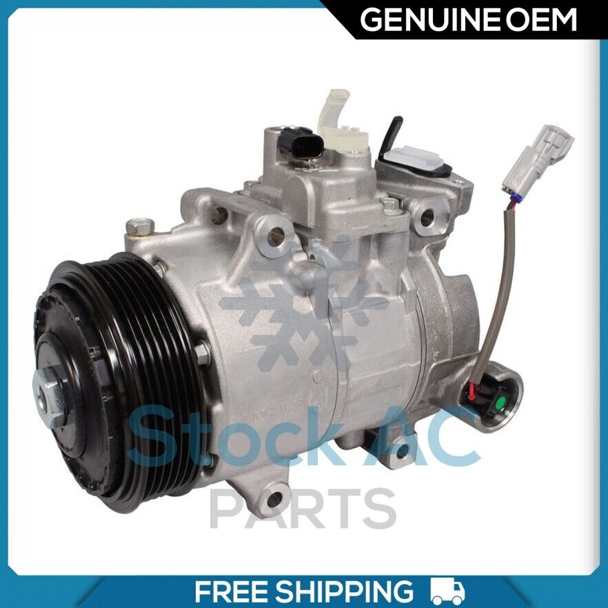 A/C Compressor OEM Denso TSE14C for Subaru Legacy, Outback QR - Qualy Air