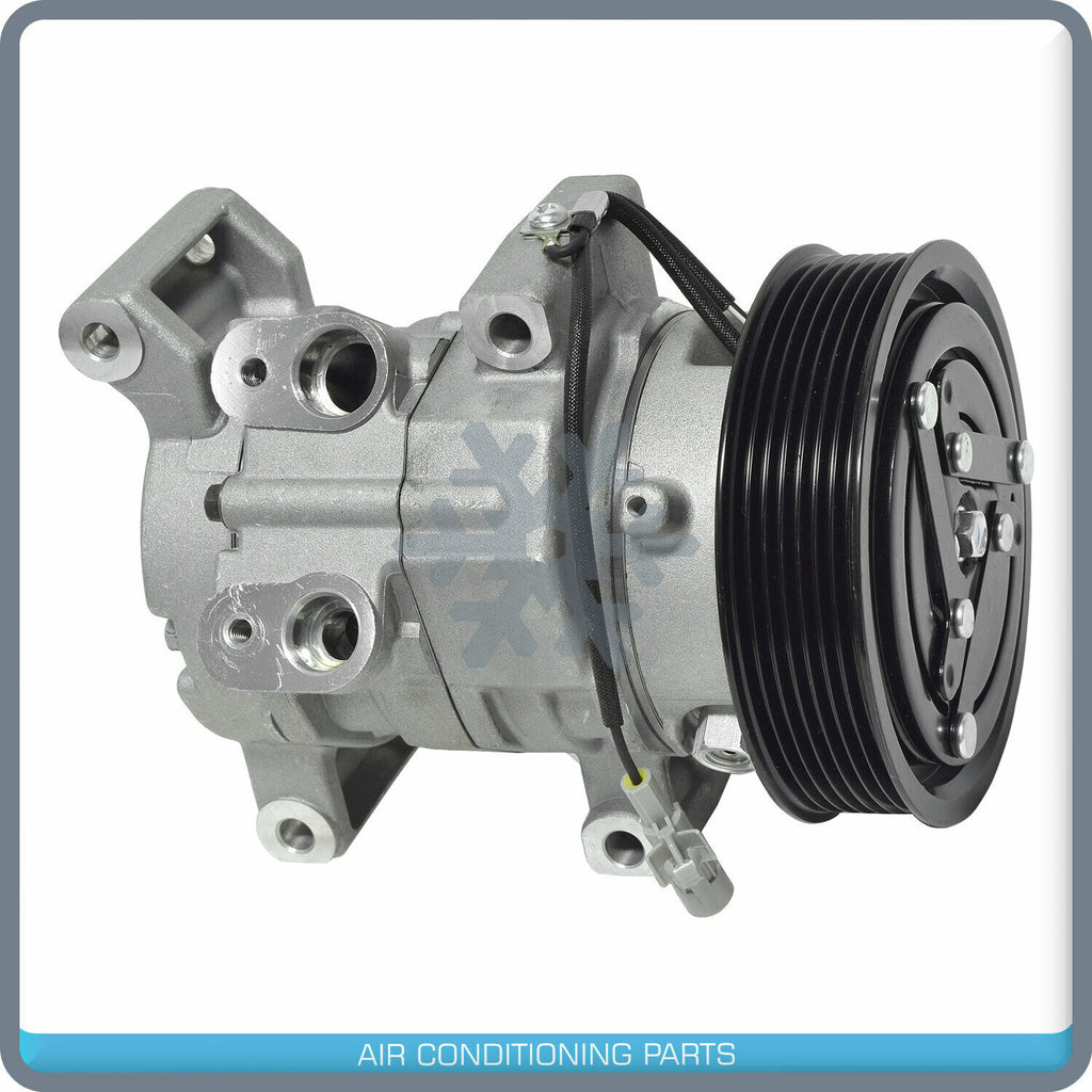 New A/C Compressor For Toyota Hilux 2.4L FLEX - 2001 to 2006 - OE# 4472608020 - Qualy Air