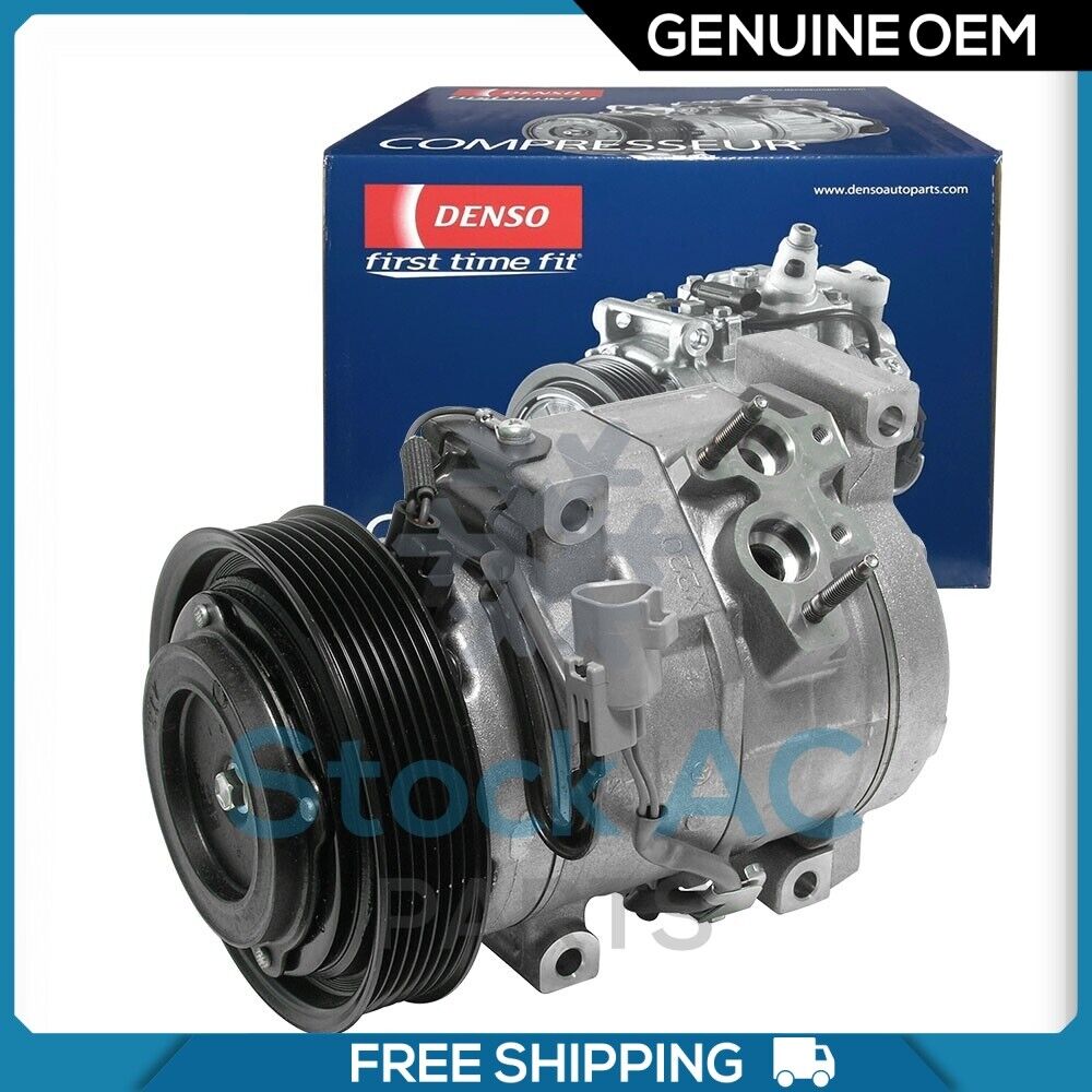 New DENSO A/C Compressor for Toyota Camry, Highlander, Solara (OEM) RQ - Qualy Air
