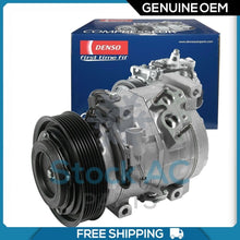 Load image into Gallery viewer, New DENSO A/C Compressor for Toyota Camry, Highlander, Solara (OEM) RQ - Qualy Air