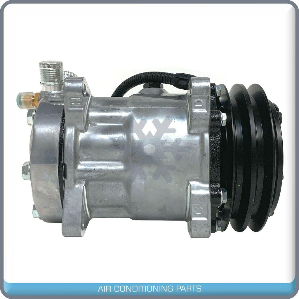 New A/C Compressor fits Kenworth / Peterbilt - SD7H15 - OE# F696001233 - Qualy Air