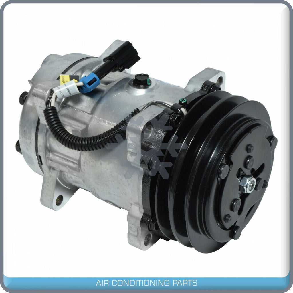A/C Compressor SD7H15 for Freightliner / Kenworth / Peterbilt QR - Qualy Air