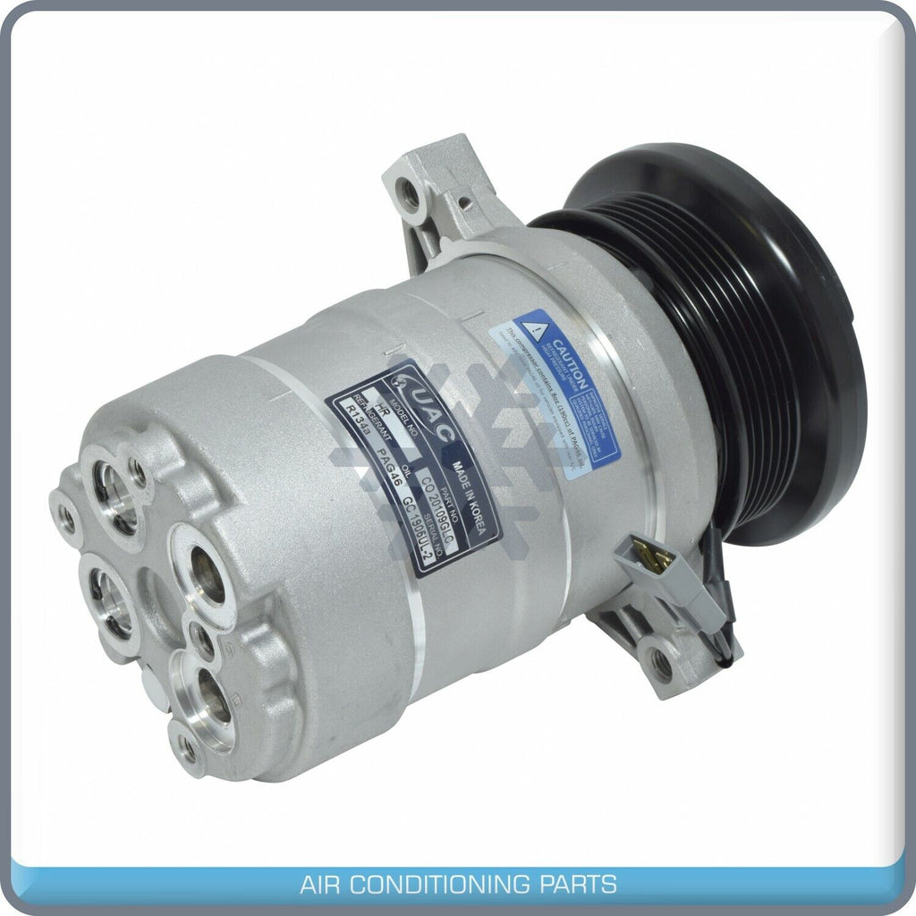 A/C Compressor for Chevrolet Astro, G10, G20, G30 / GMC G1500, G2500, G350... QU - Qualy Air