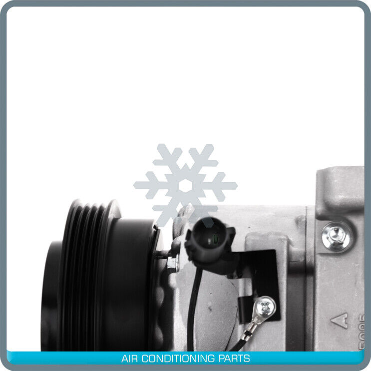 New AC Compressor for Kia Spectra, Spectra5 2.0L - 2007 to 2009 - OE# 977010E125 - Qualy Air