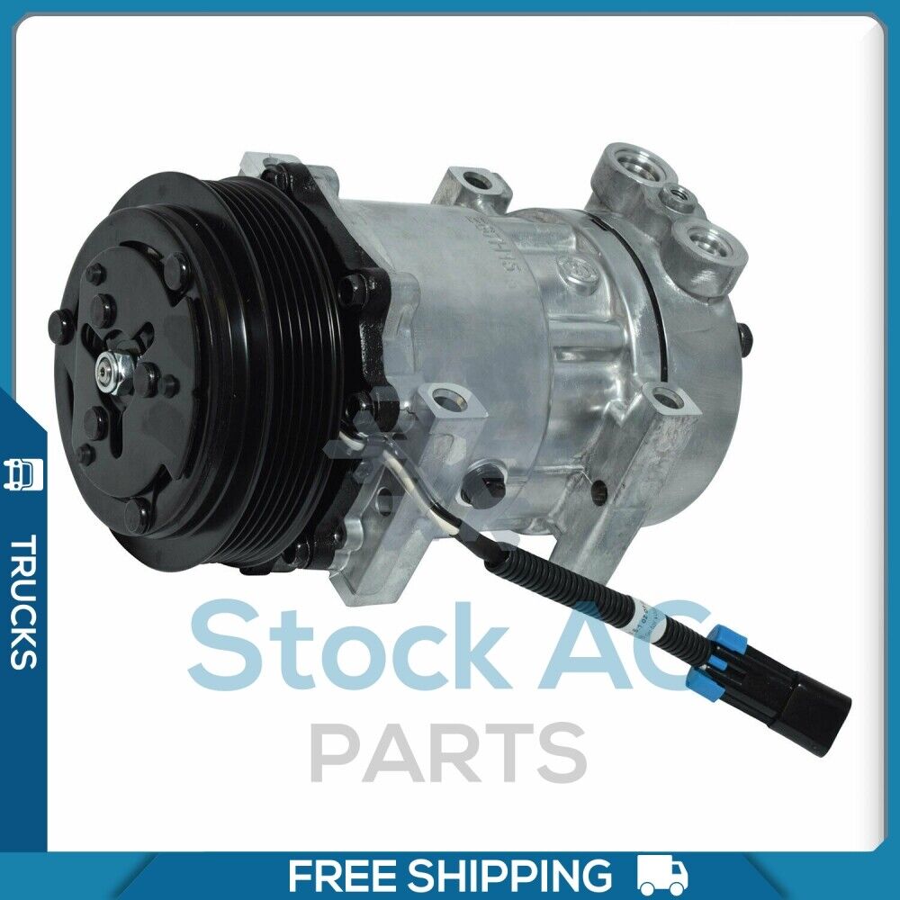 NEW A/C Compressor for Kenworth T800, W900/ Peterbilt 379, 387 - OE# F696002122 - Qualy Air