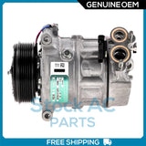 New OEM A/C Compressor fits Jaguar XJ, XF, XFR - 2013 to 2015