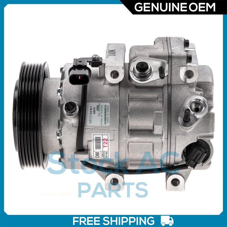 New OEM AC Compressor for Hyundai Santa Fe 2013 to 18 / Kia Sorento 2011 to 15 - Qualy Air