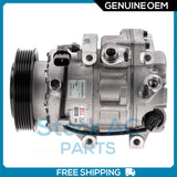 New OEM AC Compressor for Hyundai Santa Fe 2013 to 18 / Kia Sorento 2011 to 15