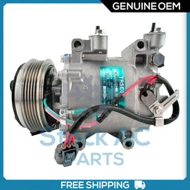 New OEM A/C Compressor for HONDA FIT 1.5L - 2006 to 2008 - OE# 38810RMEA02 - Qualy Air