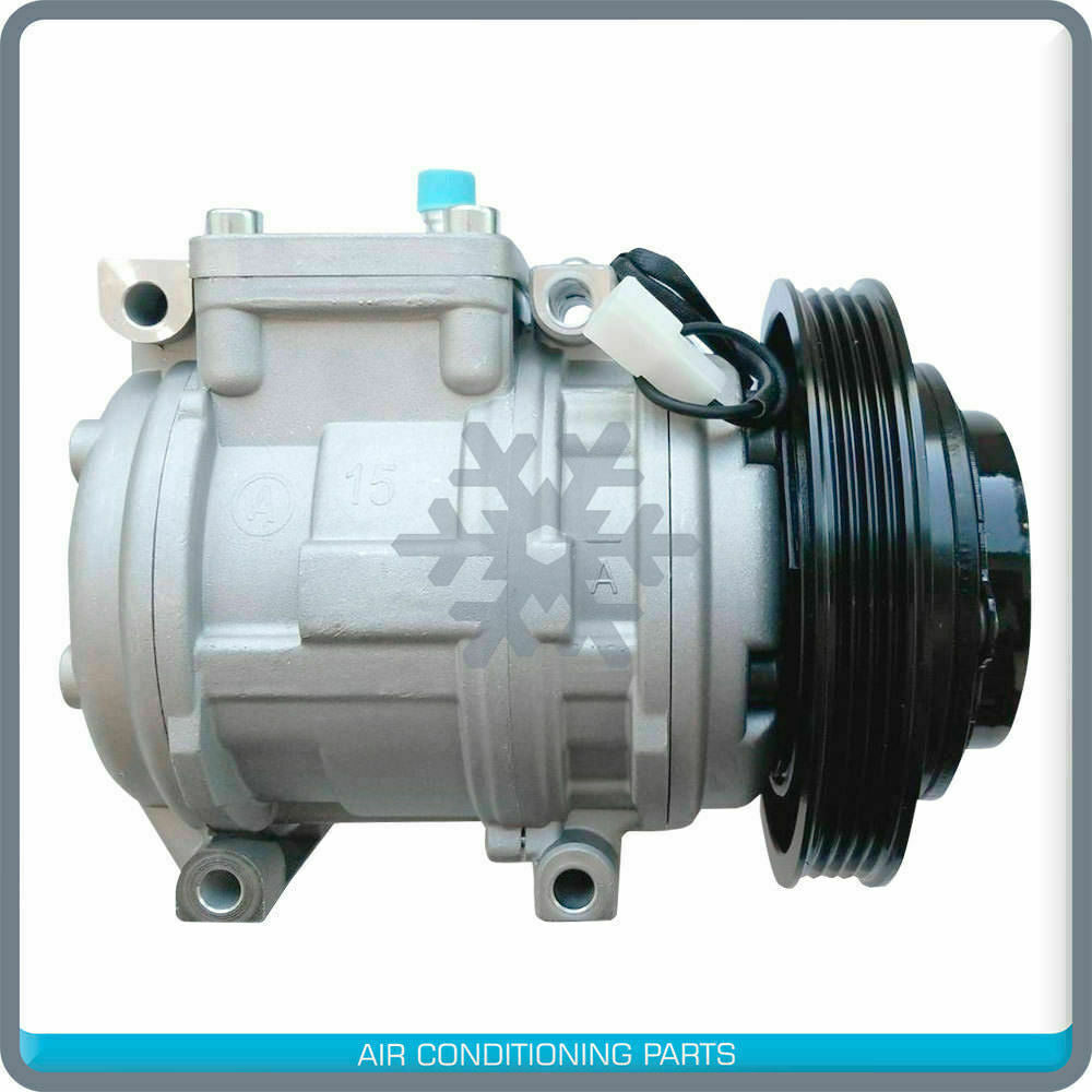 New OEM AC Compressor fits Toyota Corolla 1989 to 1999 / Geo Prizm 1989 to 1992 - Qualy Air
