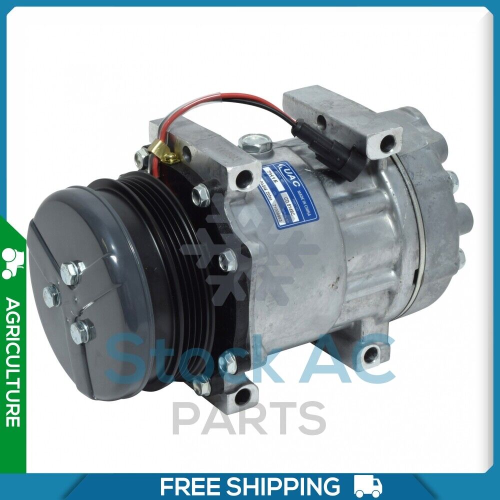 New A/C Compressor for FORD NEW HOLLAND TRACTOR - OE# 878029120 UQ - Qualy Air