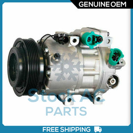 New OEM AC Compressor for Hyundai Sonata, Azera, Santa Fe/ Kia Amanti, Sorento.. - Qualy Air