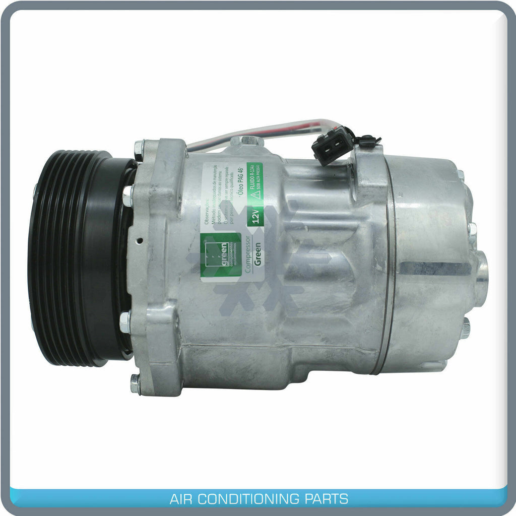 NEW AC Compressor for VW Golf, Jetta, Passat - 1993 to 1998 - OE# 1H0820803D - Qualy Air