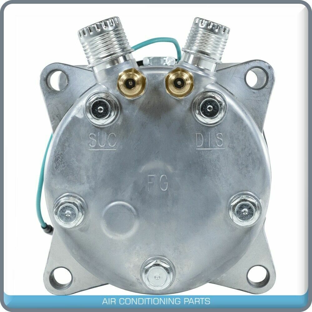 A/C Compressor Sanden SD508 & H14 Premium Line - 24V - 2A Groove - 9537 - Qualy Air