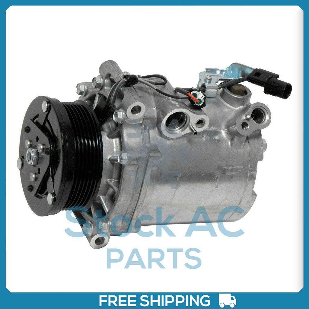 New A/C Compressor for Mitsubishi Lancer, Outlander - OE# 7813A321 - Qualy Air