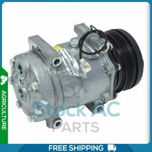 Cargar imagen en el visor de la galería, New A/C Compressor for MASSEY FERGUSON 5400, 6400, 7400, 8400.. QU - Qualy Air