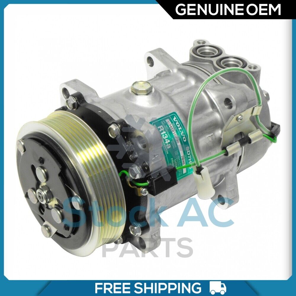 A/C Compressor OEM Sanden SD7H15 for Volvo 960 QR - Qualy Air