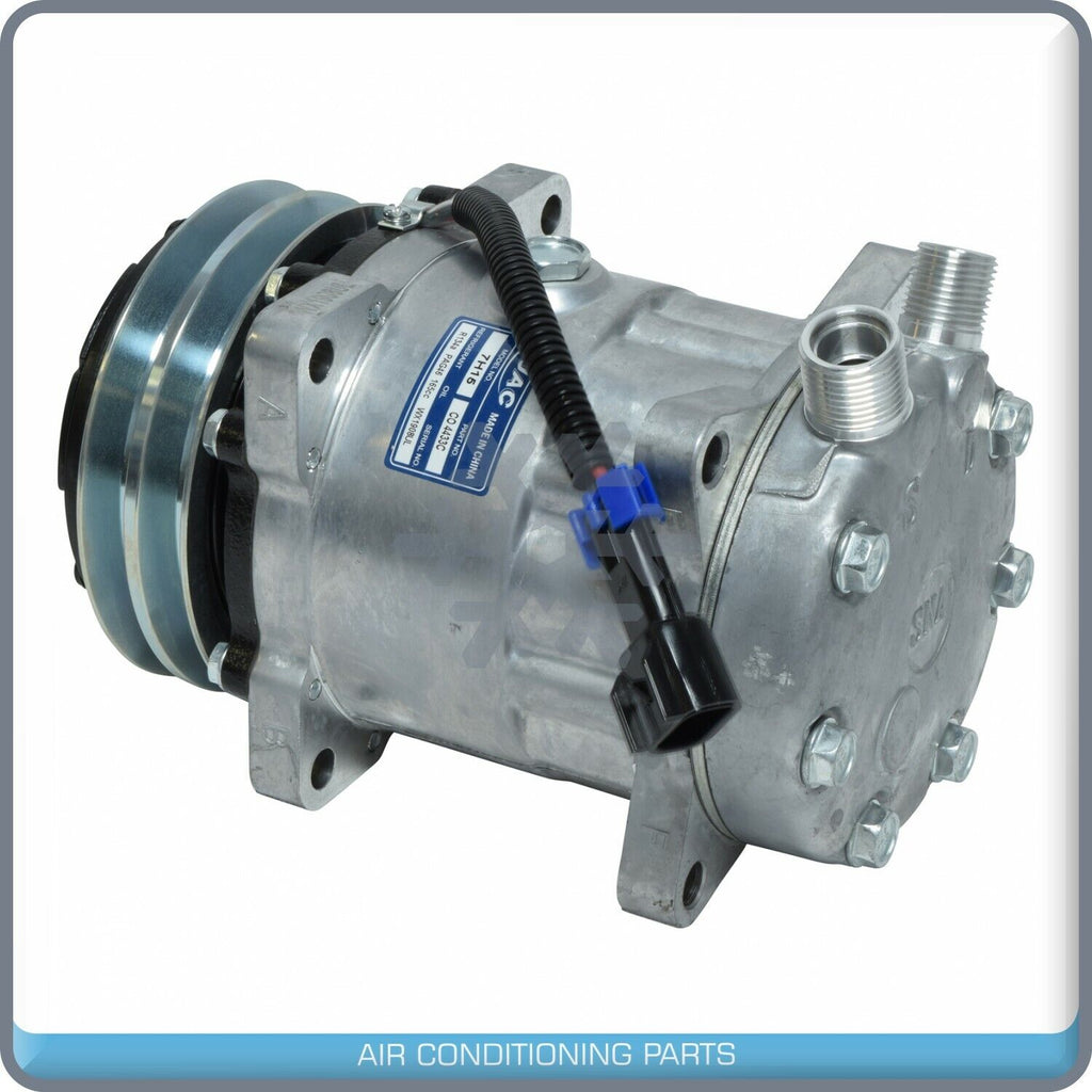 A/C Compressor SD7H15 for Kenworth C500, C540, C550, K100, K100E, K130, K1... QR - Qualy Air