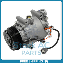Cargar imagen en el visor de la galería, New A/C Compressor fits Honda Fit 1.5L - 2009 to 2014 - OE# 38810RMEA01 - Qualy Air