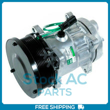 Load image into Gallery viewer, New AC Compressor for Caterpillar Wheel Loader 980H 986H 988H 24V - OE# 2180324 - Qualy Air