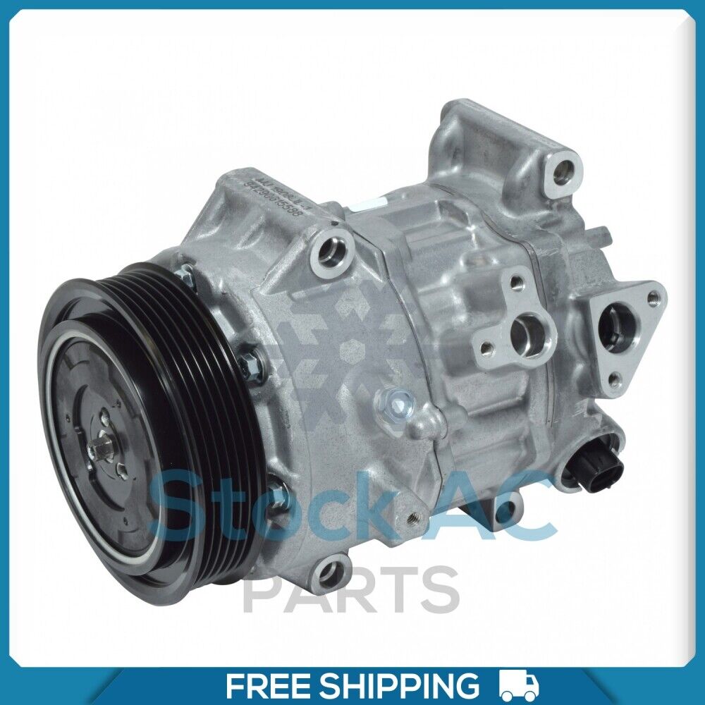 New A/C Compressor for Toyota Highlander 2.7L - 2014 to 2019 - OE# 883100E140 QU - Qualy Air