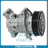 New A/C Compressor For Toyota Hilux 2.4L FLEX - 2001 to 2006 - OE# 4472608020
