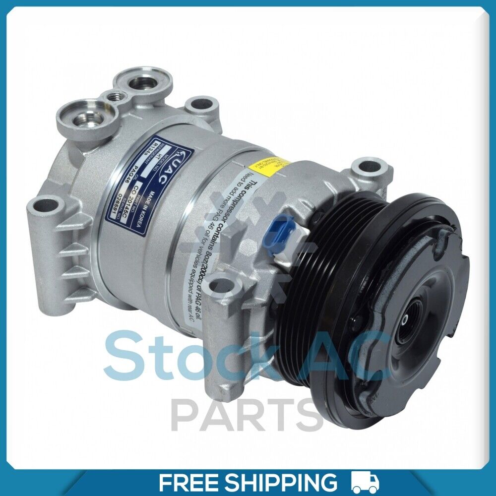 NEW A/C Compressor for Chevrolet Blazer, C1500, C4500 Kodi.. - Qualy Air