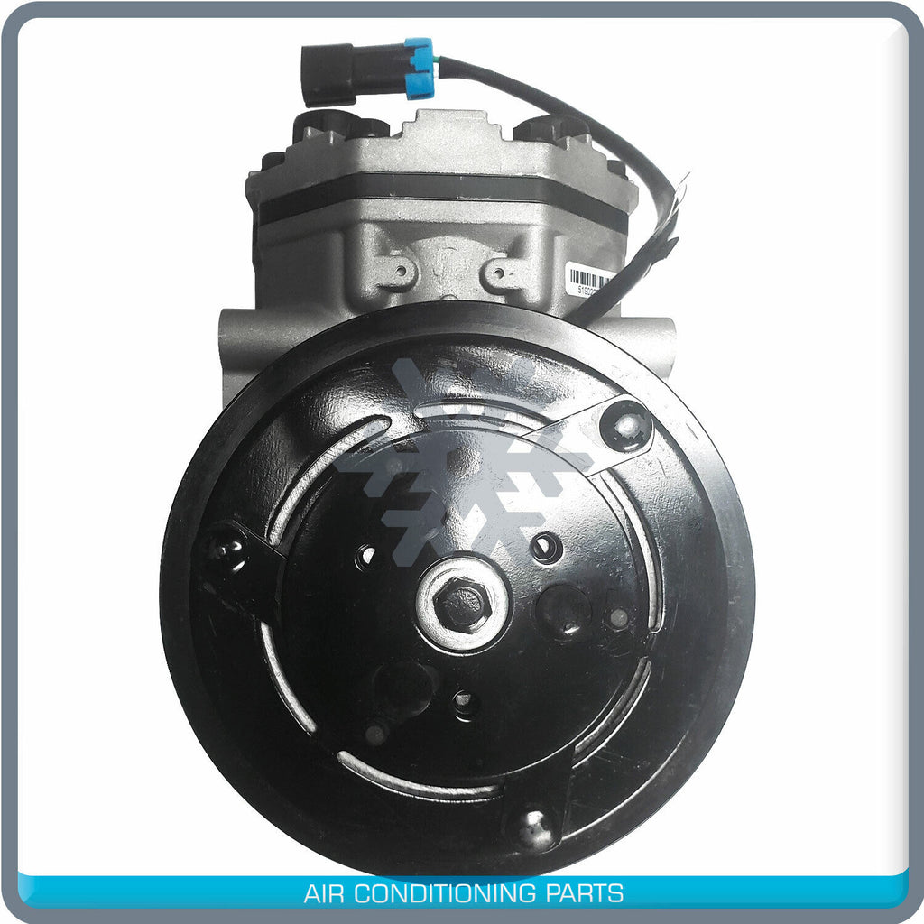 New AC Compressor York 210 for Freightliner / Kenworth / Peterbilt - 2509450C91 - Qualy Air