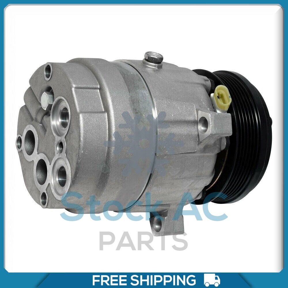 New AC Compressor for Chevy Impala 00-03, Lumina, Monte Carlo 3.8L - OE 89018897 - Qualy Air