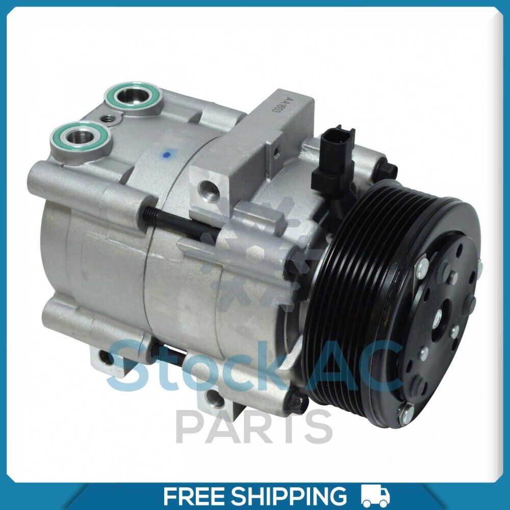 New A/C Compressor for Ford E-350, E-450 Super Duty - 6.0L - 2008 to 2010 - UQ - Qualy Air