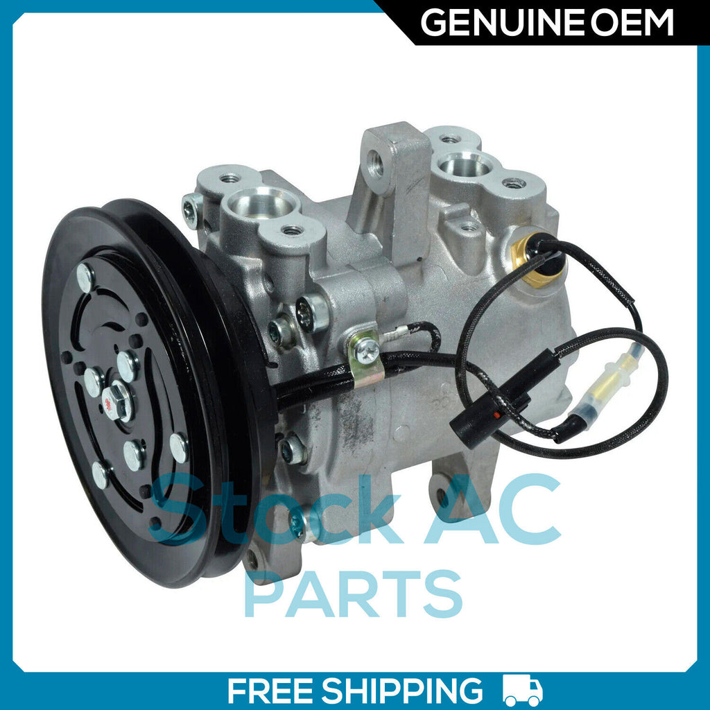 New OEM A/C Compressor fits Kubota Tractor M108S, M5040, M7040, M8540, M9540 QR - Qualy Air