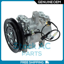Cargar imagen en el visor de la galería, New OEM A/C Compressor fits Kubota Tractor M108S, M5040, M7040, M8540, M9540 QR - Qualy Air