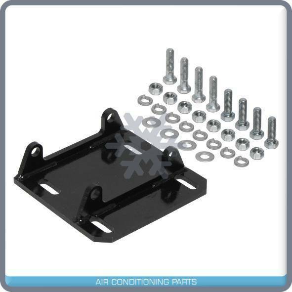 NEW A/C KIT CONDENSER, YORK TO SANDEN BRACKET, RECEIVER DRIER AND UNDER DASH - Qualy Air