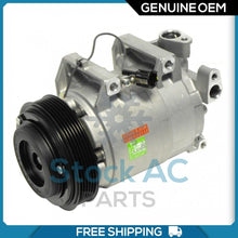 Load image into Gallery viewer, New A/C Compressor OEM DKS17D for Altima 2.5L - 2002 to 2006 - Qualy Air
