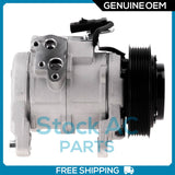 A/C Compressor OEM Denso 10S17E for Chrysler Aspen / Dodge Durango, Ram 15... QR