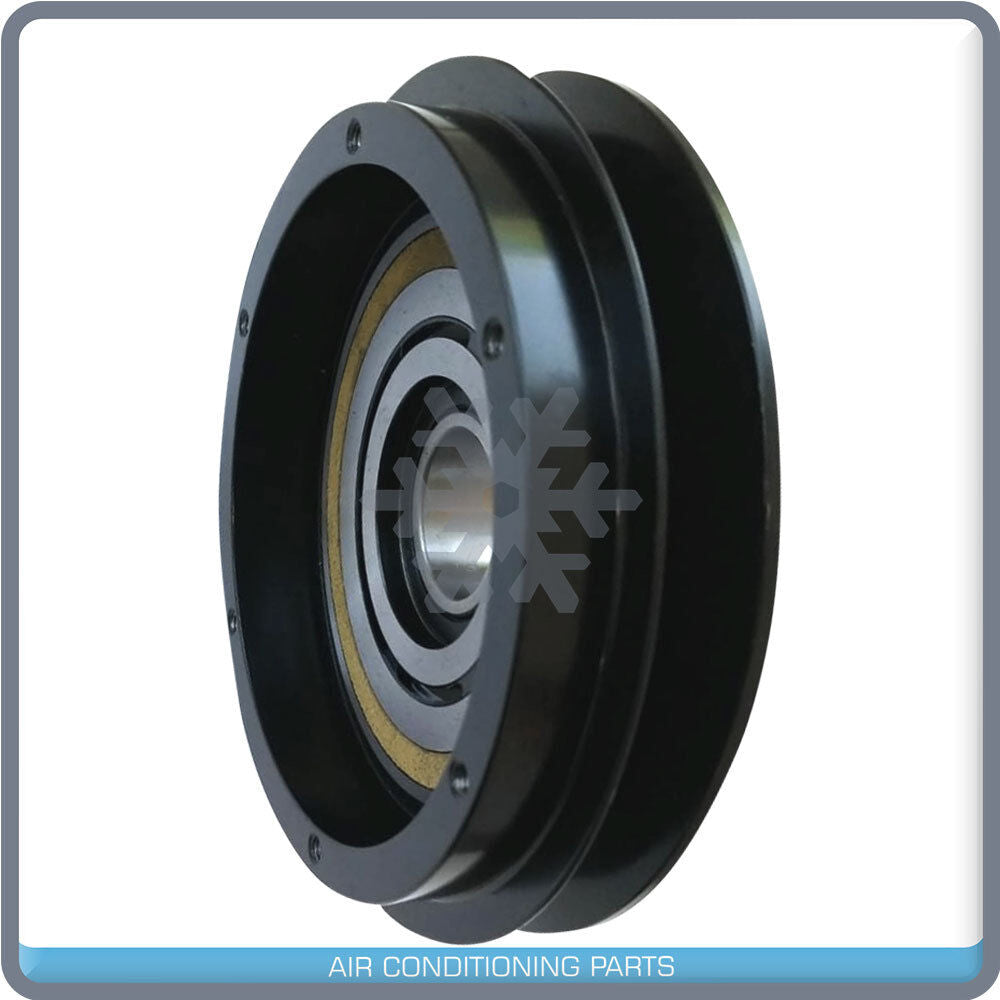 New A/C Compressor Clutch Assembly fits: Komatsu / John Deere Pulley 1B 24V - Qualy Air