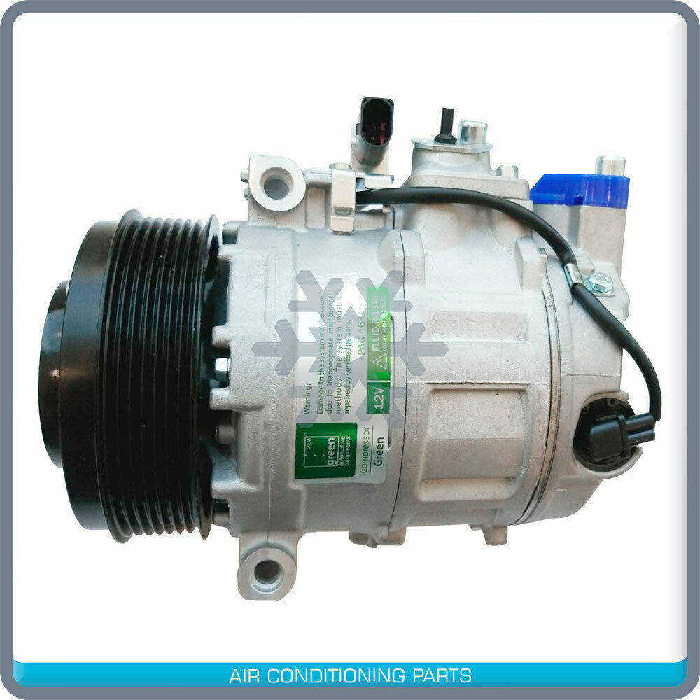 New A/C Compressor & A/C Clutch for Mercedes-Benz - Qualy Air