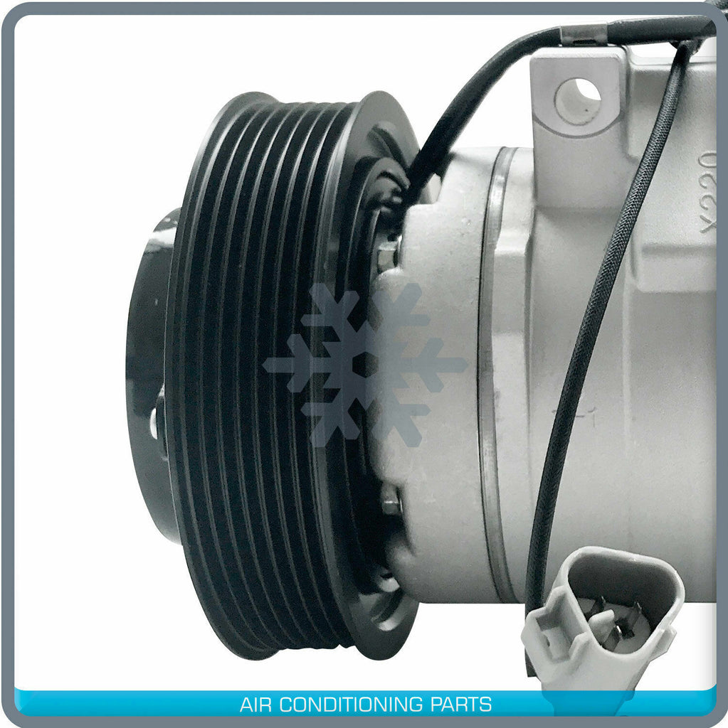 New A/C Compressor for Toyota Camry, Highlander, Solara 2.4L - 2001 to 2008 - Qualy Air