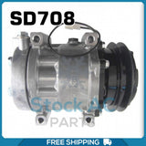 A/C Compressor SD708 for Mazda B2200, B2600 QR