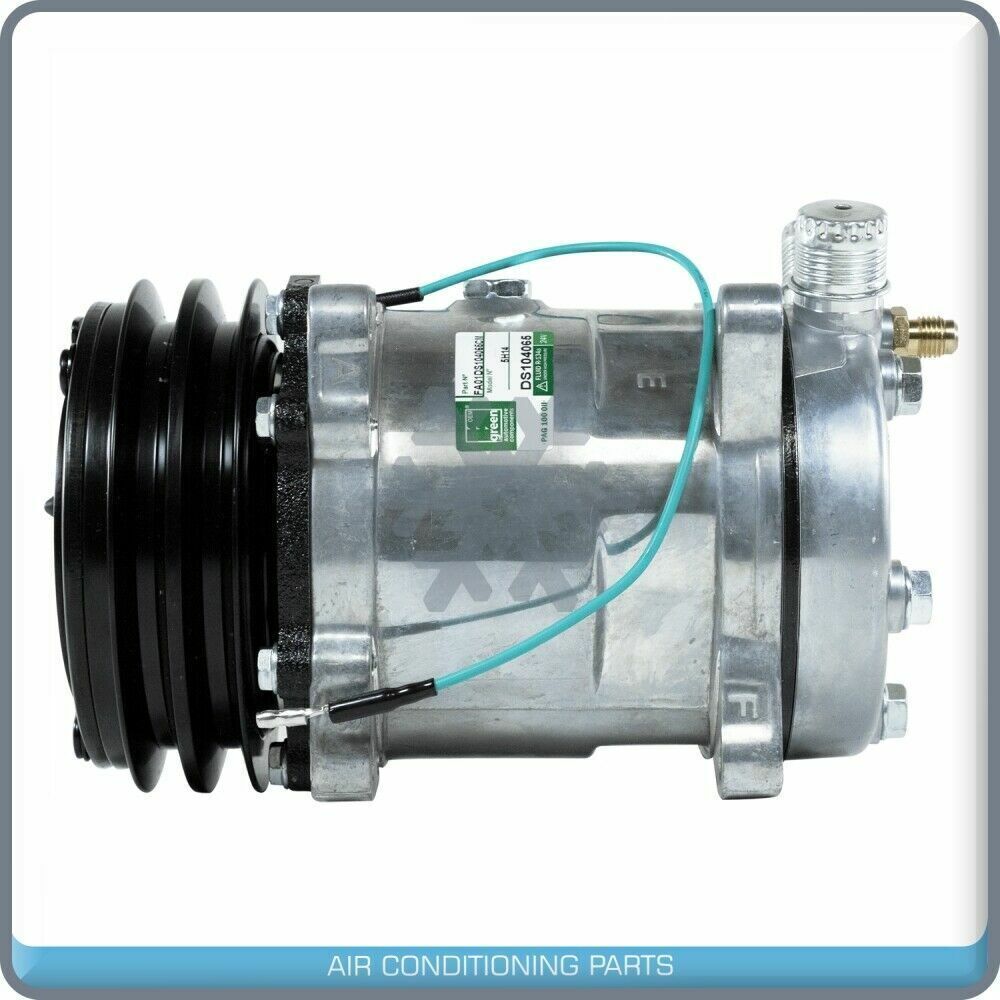 A/C Compressor Sanden SD508 & H14 Premium Line - 24V - 2A Groove - 9537 - Qualy Air
