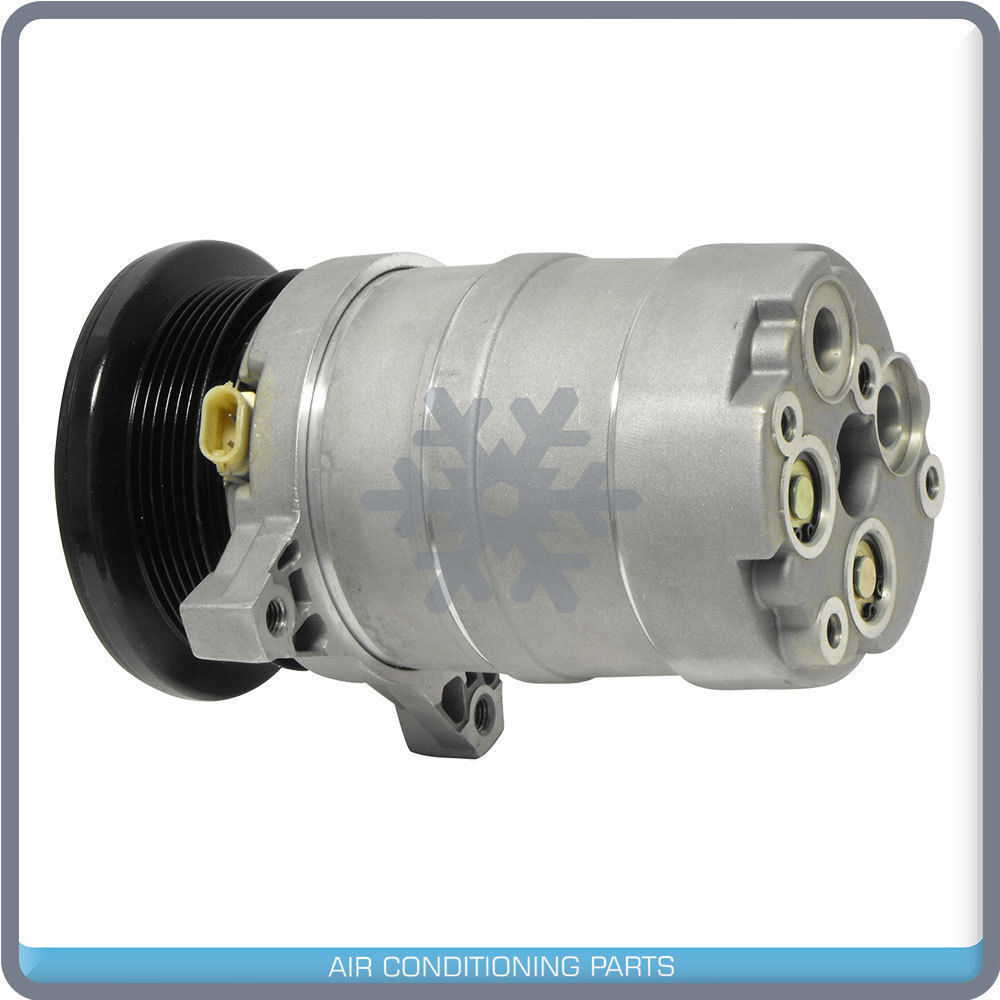 New A/C Compressor for Cadillac DeVille 4.5L/4.9L - 1989 to 1993 - OE# 89018939 - Qualy Air