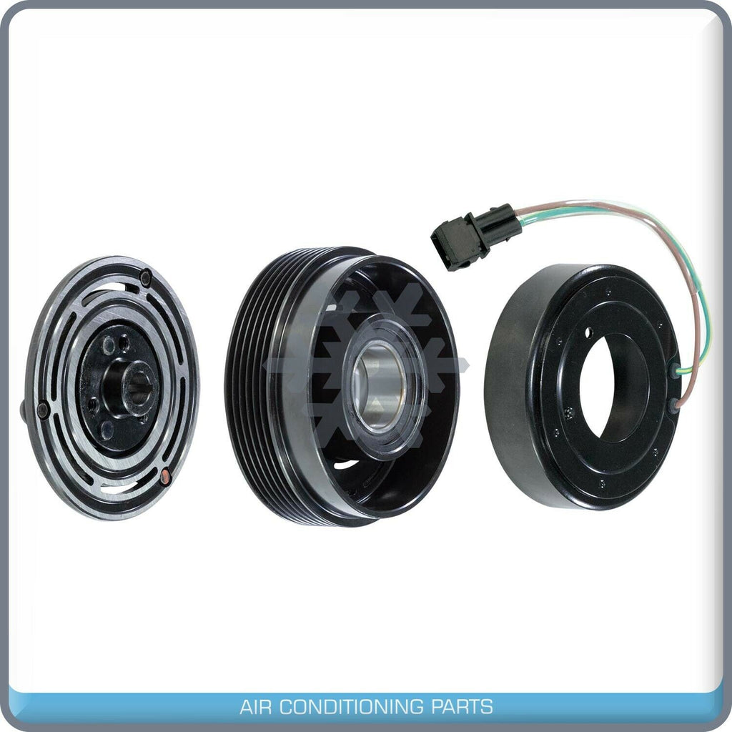 New A/C Compressor Clutch fits Toyota Pickup 2.4L - 1984 to 1988 - Qualy Air