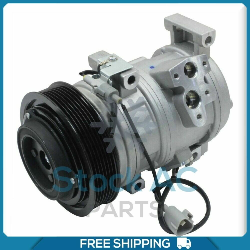 New A/C Compressor for Toyota RAV4 2.0L, 2.4L - 2001 to 2005 - OE# 8832042080 - Qualy Air