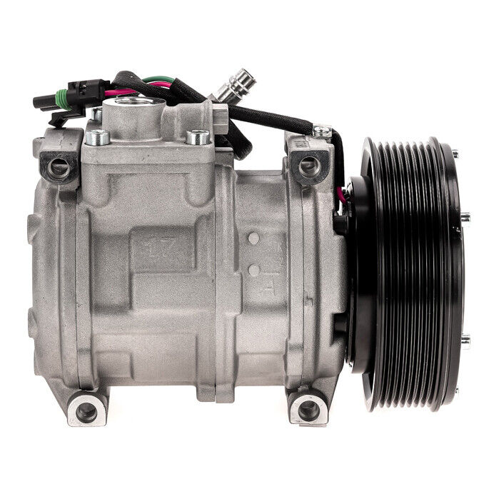 A/C Compressor for JOHN DEERE 444H, 444HLL, 444J, 544H, 544J, 624H, 624J.. - Qualy Air