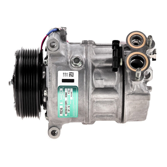 New OEM A/C Compressor fits Jaguar XJ, XF, XFR - 2013 to 2015 - Qualy Air