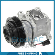 Load image into Gallery viewer, A/C Compressor 10PA17K for Chrysler Town &amp; Country / Dodge Caravan, Grand ... QR - Qualy Air
