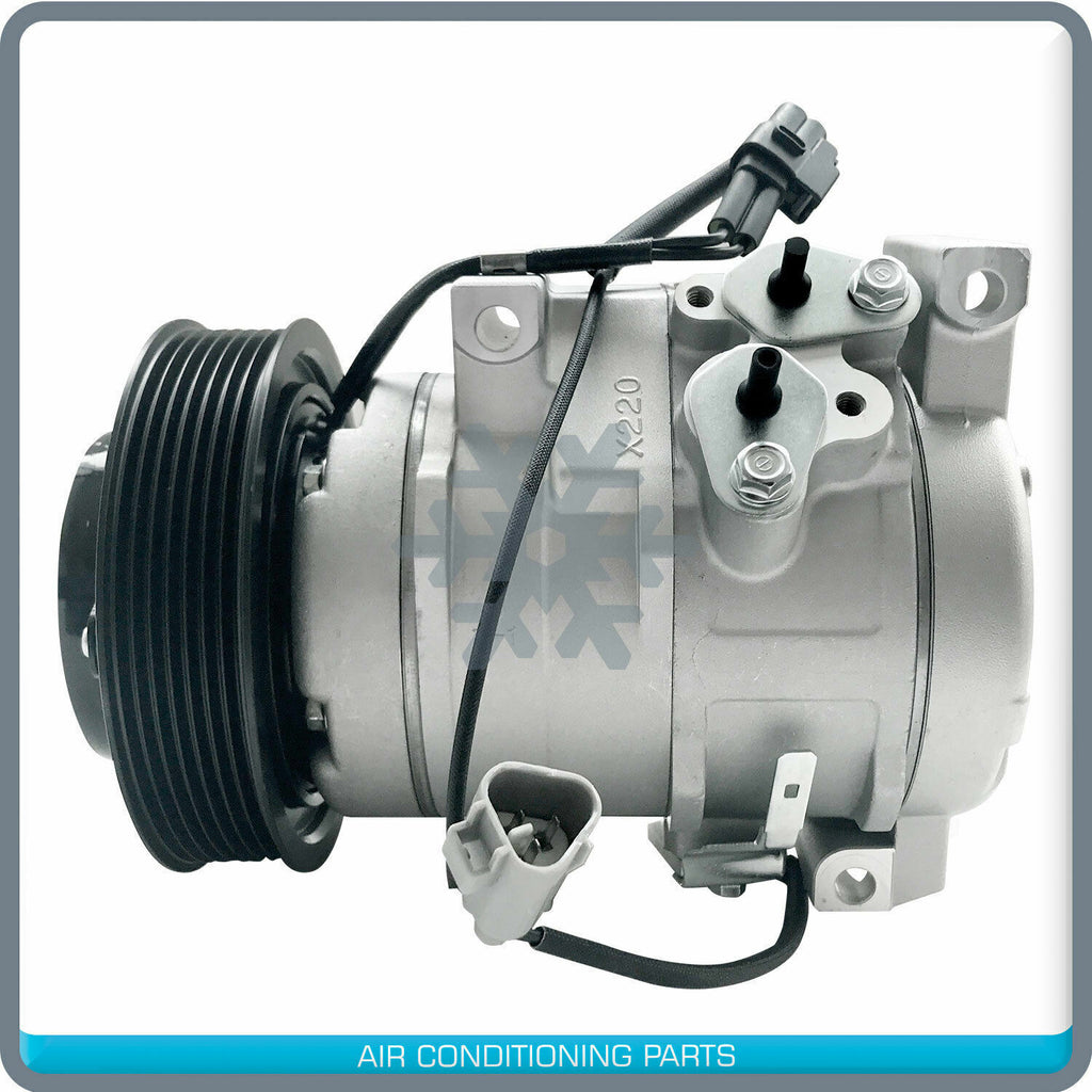 New A/C Compressor for Toyota Camry, Highlander, Solara 2.4L - 2001 to 2008 - Qualy Air