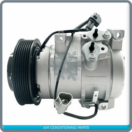 New A/C Compressor for Toyota Camry, Highlander, Solara 2.4L - 2001 to 2008 - Qualy Air