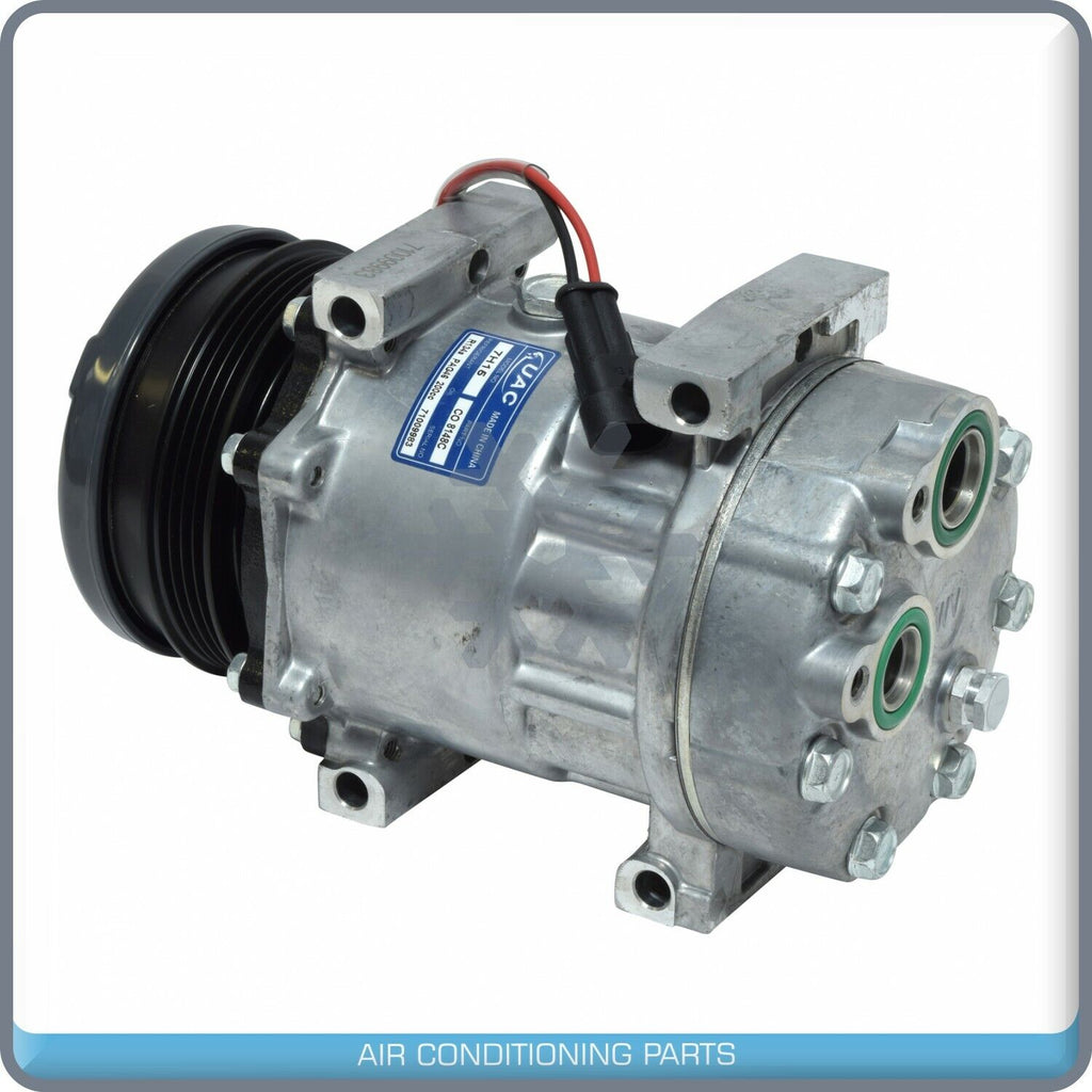 New A/C Compressor for FORD NEW HOLLAND TRACTOR - OE# 878029120 UQ - Qualy Air