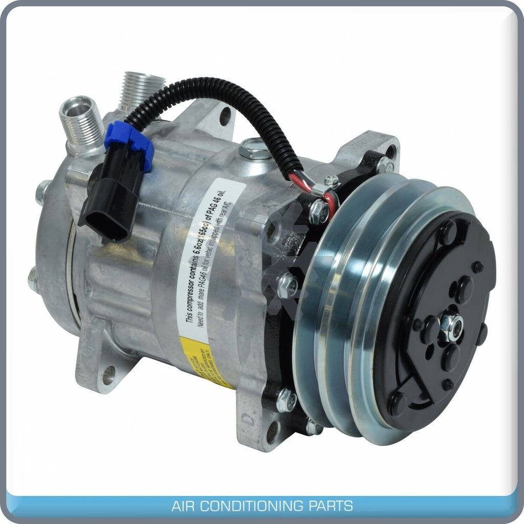 New A/C Compressor fits Kenworth / Peterbilt - SD7H15 - Qualy Air